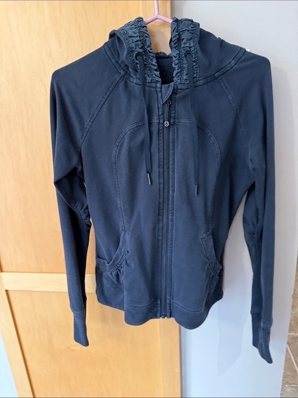 Lululemon Black Women's Zip-Up Hoodie Jacket
